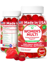 Lunakai multivitamin gummies bottle for daily wellness and easy daily dosing.