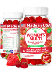 Lunakai multivitamin gummies bottle for daily wellness and easy daily dosing.