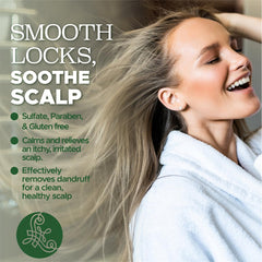 Luseta Tea Tree Mint conditioner bottle for detangling and shine