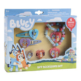 LUV HER Bluey BFF box set front view shows complete dress-up kit for imaginative play