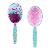 LUV HER Gabby's Dollhouse Hair Brush with stars and confetti for gentle detangling