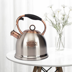 LuxGrace kettle lid tight seal ensures rapid heating and steam retention.