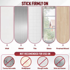 Luxify tape 1x2in rectangle is perfect for mounting frames and small signs