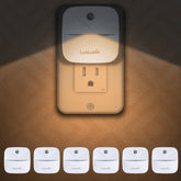 LuxLumin night light with dusk-dawn sensor for automatic illumination.