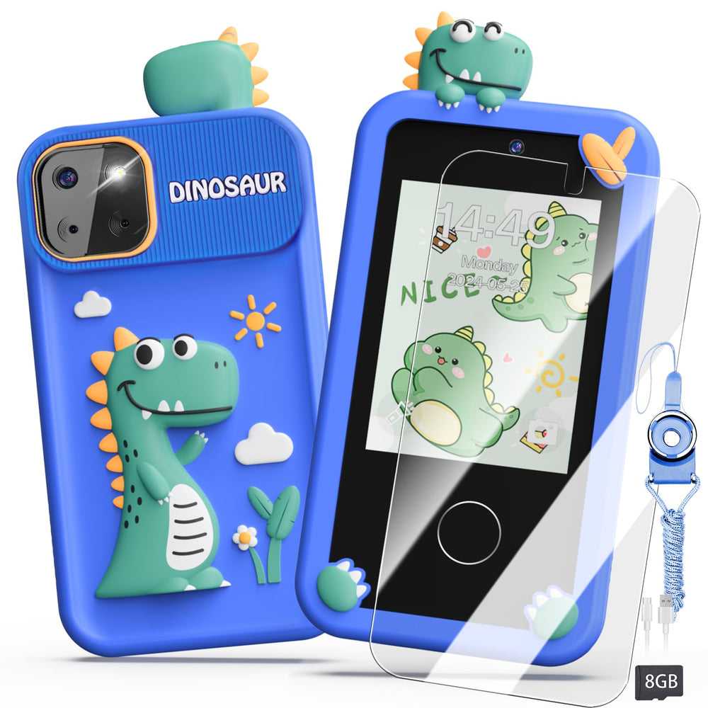 Luyiilo Kids Smart Phone Toy screen view enables immersive pretend play