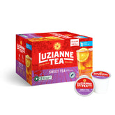 Luzianne sweet iced tea pods in a box for quick, refreshing home brew