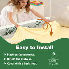 LVYSHOW washable cover keeps the bumper fresh with simple zipping and washing.