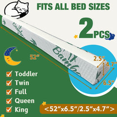 LVYSHOW easy-setup bumper demonstrates quick fluff and placement for bedtime stories.