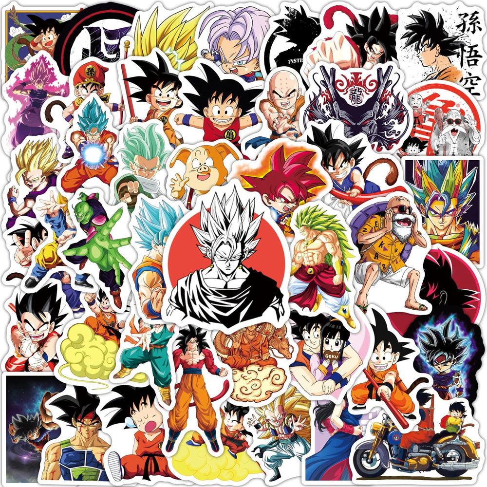 LXYRDHOQPW dragon ball stickers on water bottle for waterproof, vibrant design.