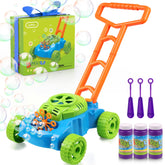 Lydaz bubble lawn mower front view for imaginative outdoor play