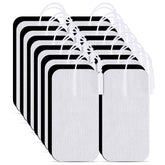 LYINIE TENS pads 2x4, reusable with strong self-adhesion for targeted stimulation