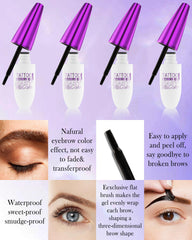 LYSdefeu royal jelly and aloe formula conditions brows while tinting
