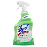 Lysol multi-purpose cleaner with bleach bottle front highlighting whitening and germ-killing power.