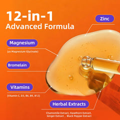 M inch ginger extract with botanicals signals gentle digestive comfort.