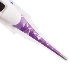 MABIS rectal/under-arm probe cover demonstrates versatile use with safe placement.