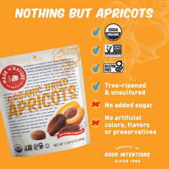 Made In Nature organic, non-GMO, gluten-free apricots suitable for diverse diets