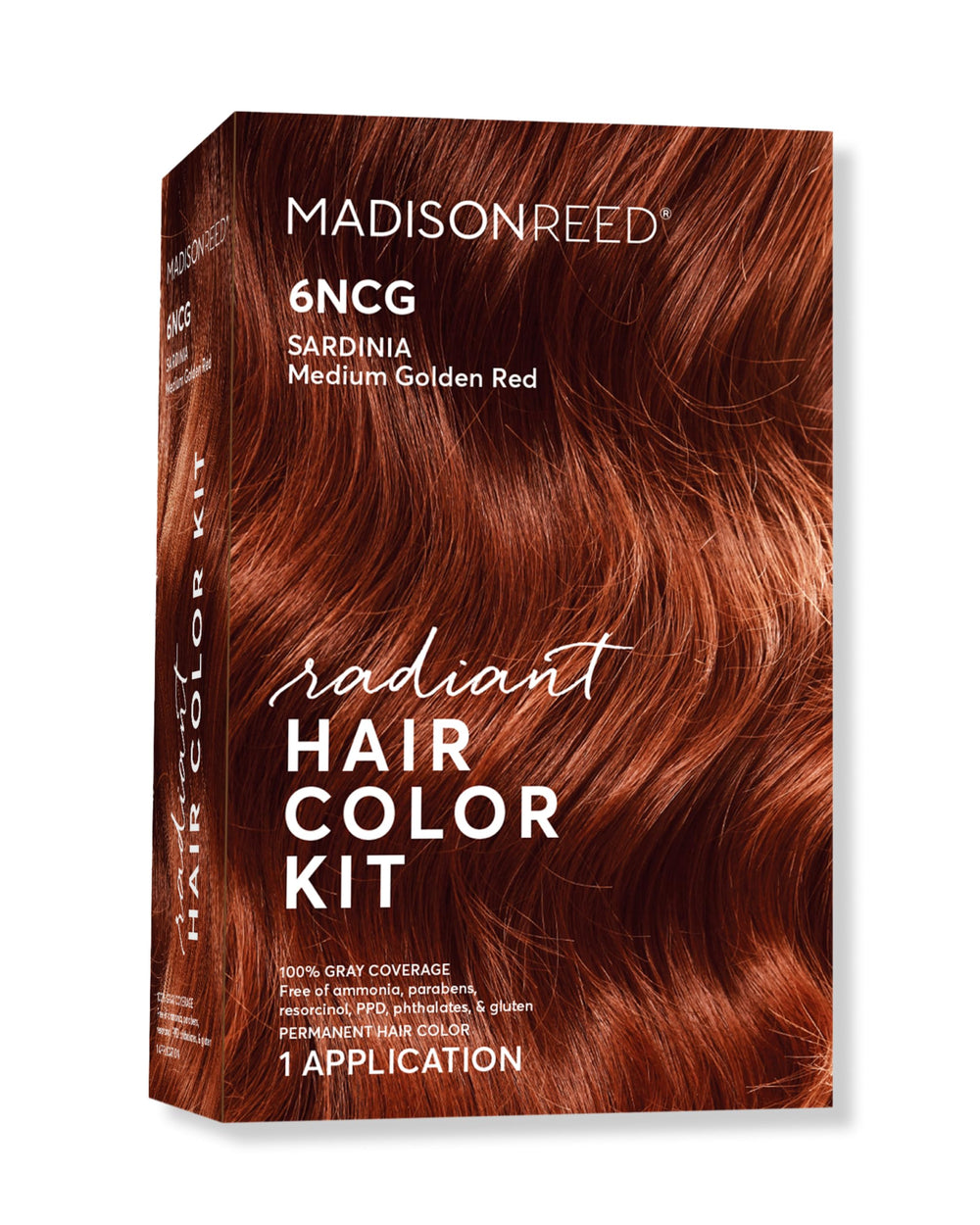 Madison Reed Radiant Color Kit bottle pour for at home color application without ammonia