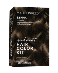 Madison Reed Radiant Color Kit with Dosolo cream bottle for even gray coverage at home