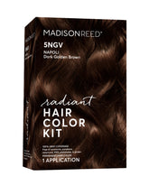 Madison Reed Radiant Color Kit Napoli Brown pour shows easy, even color application.