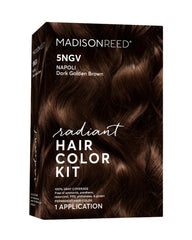Madison Reed Radiant Color Kit Napoli Brown pour shows easy, even color application.