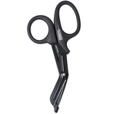 Madison Supply 7.5-inch nurse scissors blades close-up for precise bandage cutting.