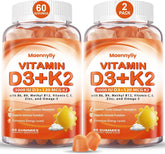 Maennyliy Vitamin D3 K2 Gummies bottle on table for daily wellness