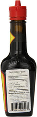 Maggi Liquid Seasoning pour action shows quick, savory boost for sauces.