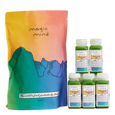 Magic Mind Focus Energy Shot bottle closeup signals clarity and focus