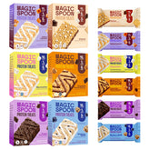 Magic Spoon Treats Salted Caramel bar close-up, high-protein snack ready for a busy day.