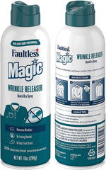 MAGIC wrinkle releaser in action on clothing for a quick refresh