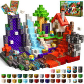 Magneverse 150PCS magnetic blocks kit encourages imaginative play and spatial thinking.