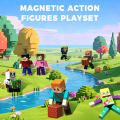 Magneverse figure captured mid-run to spark dynamic storytelling