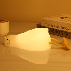 MAGOHMT duck lamp with rechargeable night light for nursery use