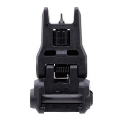 Magpul MBUS 3 front sight deployed for fast aiming in the field.