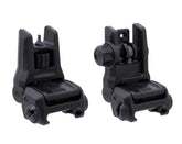 Magpul MBUS 3 front sight folded for compact carry and low-profile setup.