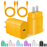 MAILESI 25W Type-C charger block powering phones quickly and safely.