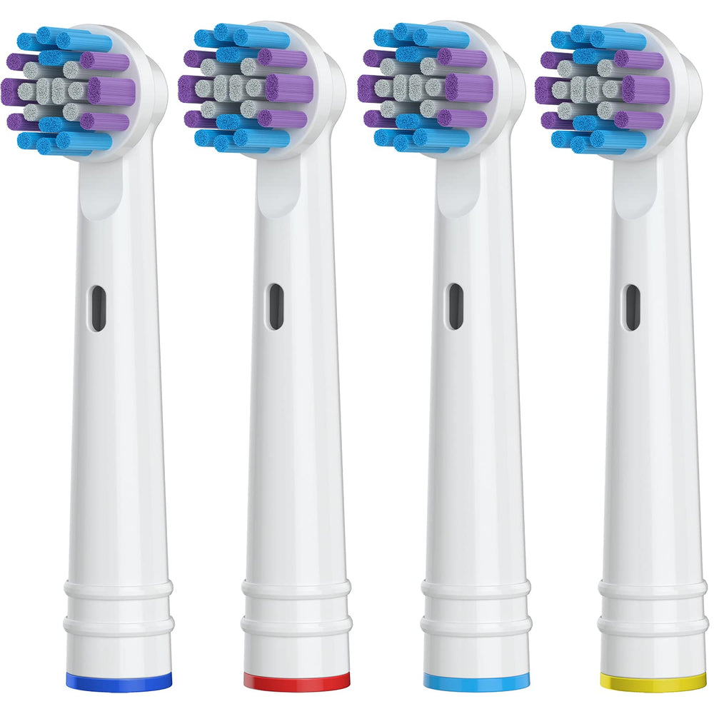 Mailink replacement heads four-pack, compatible with Oral-B, for a deep-cleaning feel.