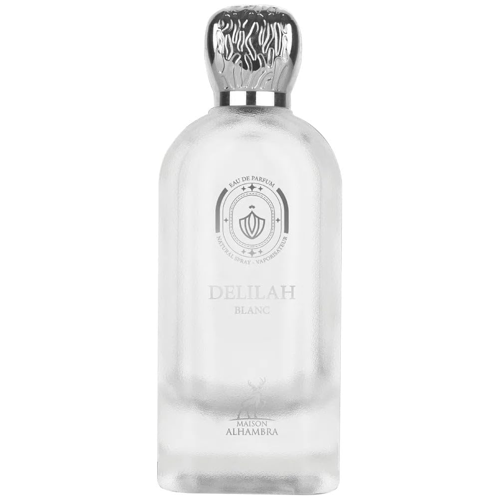 Maison Alhambra Delilah Blanc bottle front view for elegant daytime styling