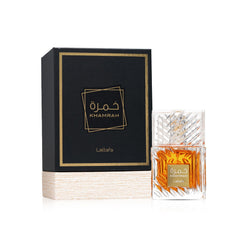 Maison Alhambra Khamrah front view bottle showcasing elegant design.