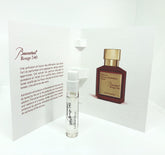 Maison Francis Kurkdjian Baccarat Rouge 540 bottle on vanity for refined evening scent