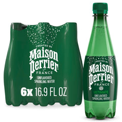 Maison Perrier Ultimate bottle side view showcasing premium design for on-the-go refreshment.