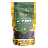 MAITREYA Minnesota wild rice 5lb bag ready for wholesome meals.