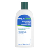 Major Ammonium Lactate 12% lotion bottle showing hydrating moisture for dry skin