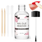 Makartt Nail Glue Remover bottle focus enables quick glue dissolution for press-on nails