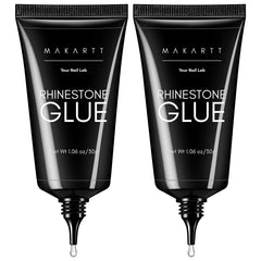 Makartt rhinestone glue 60ml bottle provides secure gem adhesion.