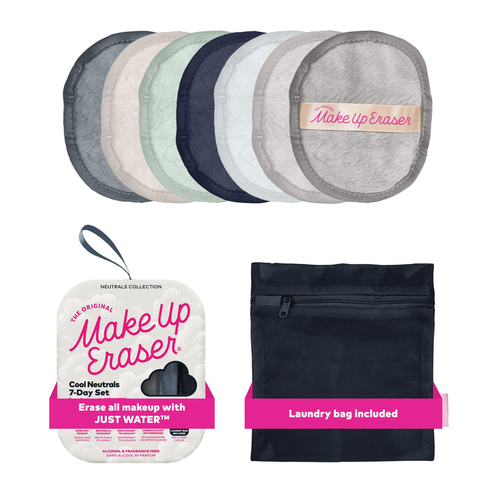 MakeUp Eraser Original 7-Day Set packaging displays eco-friendly makeup removal solution
