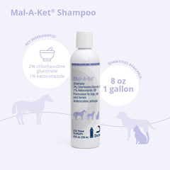 Close-up of foamy lather from Mal-A-Ket Shampoo for thorough cleansing.