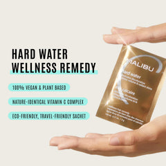Malibu C Hard Water Wellness Remedy use steps to restore hair texture