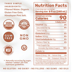 MALK Oat Milk Original bottle side profile, shelf-stable convenience