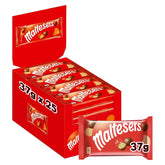 Maltesers honeycombed malt center for a light crunch and rich flavor.